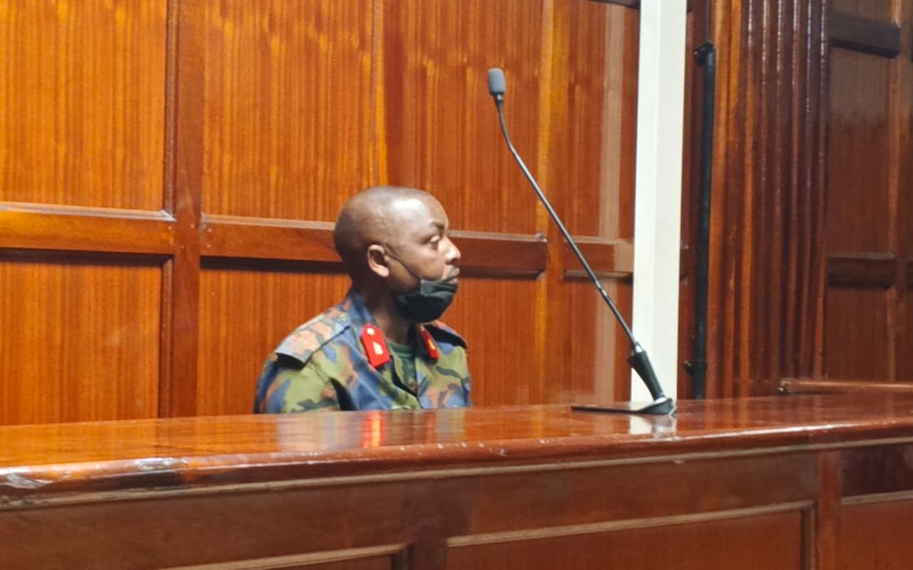 Ex KDF officer Joshua Mutui Muimi